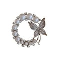 thumbnail image 2 of Xinyolin Delicate Small Brooch Pin with Faux Pearls - Rhinestones Butterflies Brooch Accessories, 2 of 8