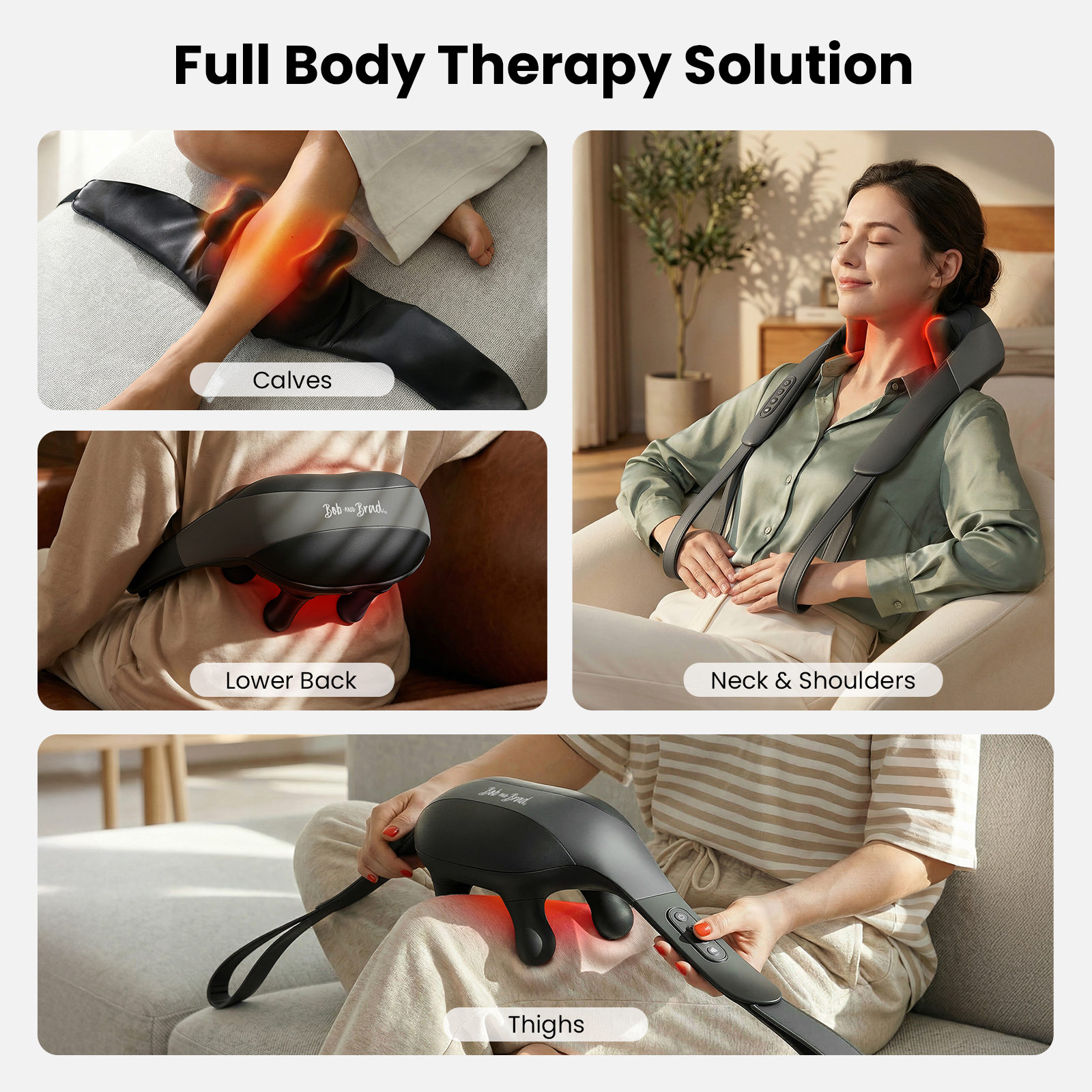 Bob and Brad Cordless Neck Massager with Heat photo 8