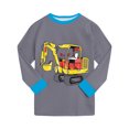 thumbnail image 6 of CAICJ98 Toddler Boy Pajamas Cotton Pjs Set Kids Excavator 2 Piece Long Sleeve Sleepwear,Size 4-5 T, 6 of 9
