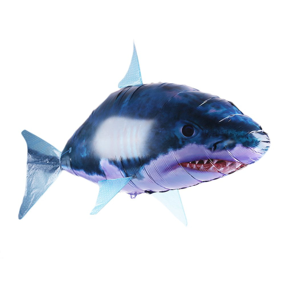 inflatable flying shark