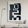 thumbnail image 4 of 1pc Home Decor Canvas Painting - Modern Pop Art with Geometric Lines And Color Blocks, Canvas Painting Texture, Living Room, Office, Luxury, Suitable for Gifts, 4 of 7