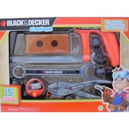 Blk Decker Lil Build Tool Set, PartNo 58487, by Jakks Sales Corp., Toys, Boys