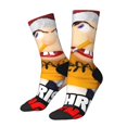 thumbnail image 2 of Saiise Sml Jeffy Funny Socks Men Women Adults Novelty Graphic Crew Tube Socks Crazy Design Casual Dress Socks for Sports,Running,Travel, 2 of 7