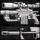thumbnail image 2 of Fusil de francotirador CheyTac M200 de metal 3D Piececool, 2 of 7