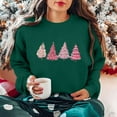 thumbnail image 5 of Craaazy Women's Christmas Shirt Long Sleeve Merry Christmas Sweatshirts Casual Pullover Tops Gifts, 5 of 9