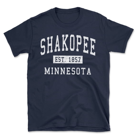 Shakopee Minnesota Classic Established Men's Cotton T-Shirt