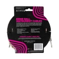 thumbnail image 2 of Cable para Instrumentos Ernie Ball Emerald Argyle trenzado recto a recto 5,5 m, 2 of 2