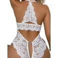 thumbnail image 3 of Gvmfive Women Sexy Lingerie Lace Babydoll Bodysuit Sleepwear Underwear, 3 of 4