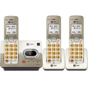 at&t el52313 3-handset expandable cordless phone with answering system & extra-large backlit keys