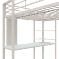 thumbnail image 5 of DHP Abode Full Size Metal Loft Bed, Off White, 5 of 10