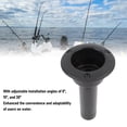 thumbnail image 3 of Boat Fishing Rod Cup Holder Adjustable 2 in 1 Marine Rod Cup Holder for Yacht Ship, 3 of 7