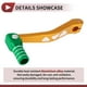 thumbnail image 4 of Palanca de cambio de motocicleta plegable para Yamaha TTR 50cc, pedal de aleación de aluminio, palanca de cambio dorada y verde, 4 of 6