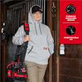 thumbnail image 4 of Milwaukee Tool Women's FREEFLEX Pullover Hoodie- Gray - SX, 4 of 12