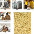 thumbnail image 6 of Novelty Instant Noodles Blanket, Funny Realistic Food Throw Blankets Ramen Texture Print Flannel Fleece Blanket for Bedroom Living Rooms Sofa Couch Beds Office Lap 50"x40", 6 of 6