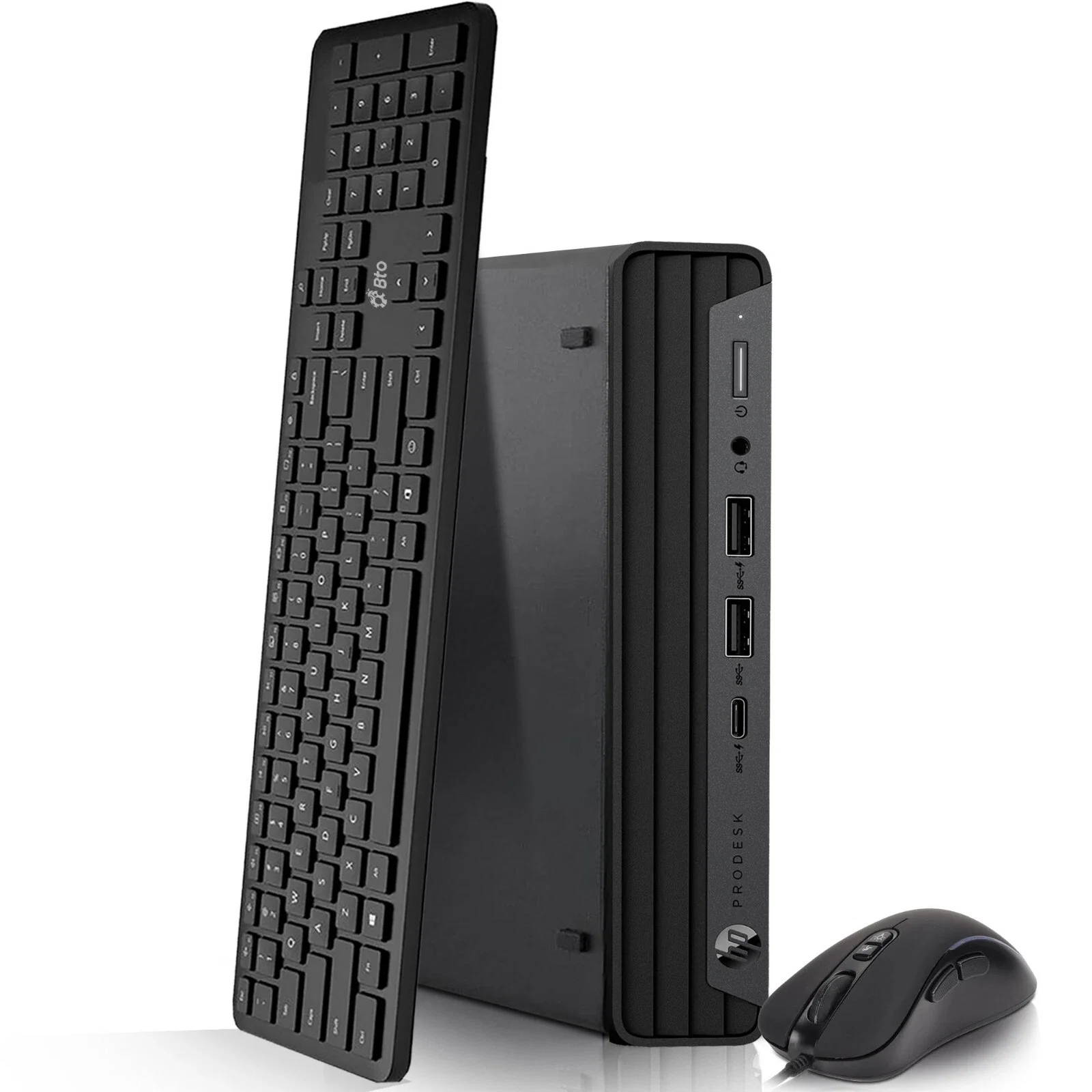 Restored HP Windows 11 Mini PC EliteDesk 800 G6 Tiny Desktop Computer, Intel Core i5-10500T, 16GB DDR4 Ram, 256GB NVMe SSD, Keyboard & Mouse, Built-in Wi-Fi (Refurbished)