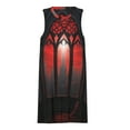 thumbnail image 3 of Bloody House Spring Summer Dresses for Women Fashion T-shirt Dress Casual Sleeveless Loose Sundress with Pockets, 3 of 5