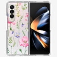 thumbnail image 1 of MUNDAZE Samsung Galaxy Z Fold 4 Shockproof Clear Hybrid Protective Phone Case Spring Pastel Wild Flowers Summer Classy Elegant Cover, 1 of 5