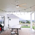 thumbnail image 6 of 52" Modern Sand Nickle Smart Ceiling Fan with Dimmable LED Light and Remote, APP Control, 6 of 19