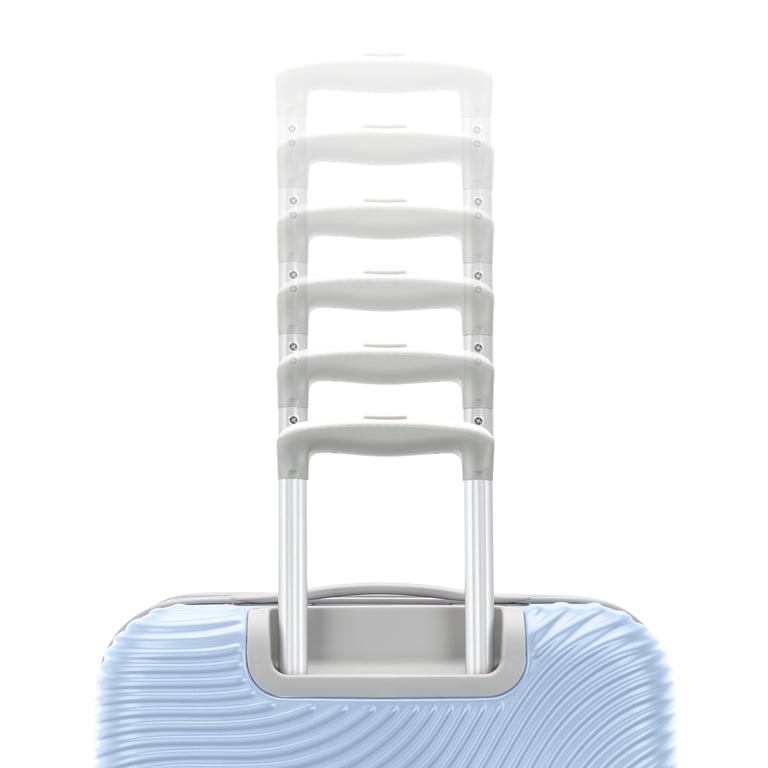 American Tourister Color Waves Large Checked Expandable Luggage