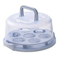 thumbnail image 3 of Contenedor de Magdalenas Macarena Soporte de Almacenamiento para Tarta de Muffins, 3 of 8