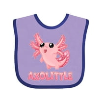 Inktastic Axolittle Cute Baby Axolotl Boys or Girls Baby Bib