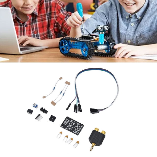 Filter Board, MSGEQ7 Signal Analyzer Module Multi Band 5V Adjustable 20dB Input With Potentiometer For Music Interactive Robot For Lighting Special Effects