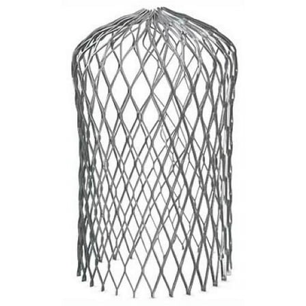 Amerimax 21059 3" Expandable Aluminum Downspout Gutter Strainer Basket - Quantity of 18