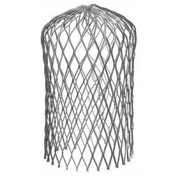 Amerimax 21059 3" Expandable Aluminum Downspout Gutter Strainer Basket - Quantity of 6