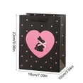 thumbnail image 4 of Easter Gift Bags - Bunny Design with Ribbon Bows, Set of 6 Paper Bags for Holiday Party Favors, 4 of 7