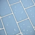thumbnail image 6 of Art3d Peel and Stick Backsplash Tile 12"x12 Subway 3D Wall Sticker Wallpaper   Kitchen Bathroom Self Adhesive Removable Stick in Blue (10-Pack), 6 of 9