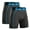 Blue+Blue, variant on Valano 2 Pack Bike Shorts for Men Cycling Shorts Underwear with 3D Padded, Bicycle MTB Liner Mountain Shorts with Breathable Absorbent and Ergonomic Design