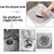 thumbnail image 5 of Tapones de silicona para bañera, desagües de cocina y baño, color gris, 5 of 5
