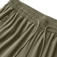 thumbnail image 3 of StSilkitty Men's Quick Dry Sweatpants Solid Color Elastic Waist Drawstring Tapered Workout Joggers Athletic Running Trousers, 3 of 8