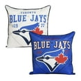thumbnail image 1 of Oreiller Décoratif Réversible MLB des Toronto Blue Jays (18 "x18") par Nemcor, 1 of 5