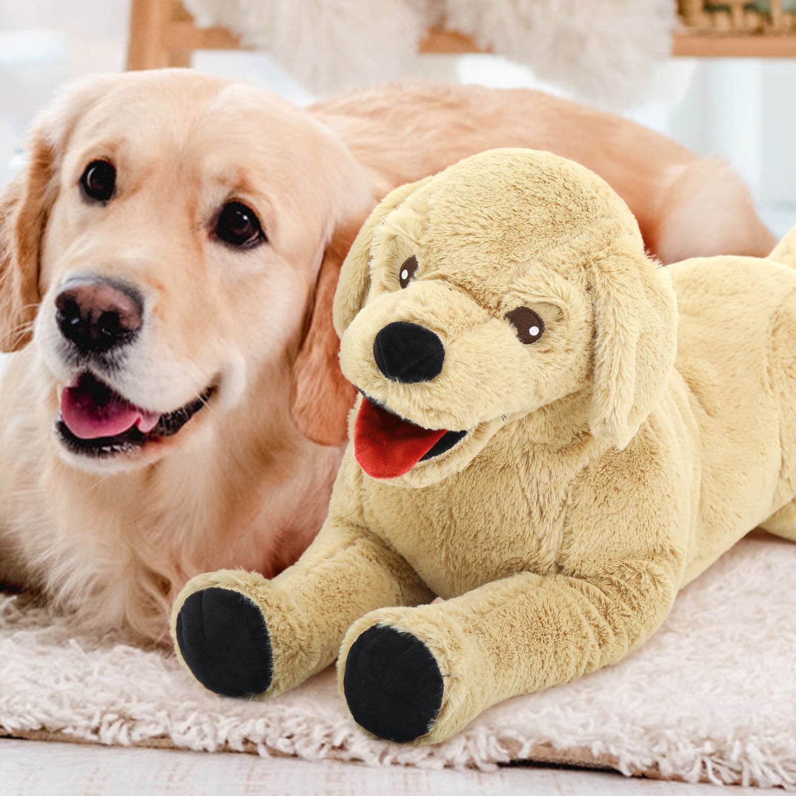 MorisMos 29'' Dog Golden Retriever Stuffed Animal Puppy Plush Toy