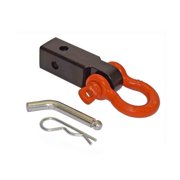 Rigid Hitch (ITS-3-22) Polyester (3 x 30) Recovery Strap with Shackle Mount Kit for 2 Inch Receivers