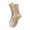 Khaki, variant on Baberdicy Socks Women Autumn and Winter Solid Color Multicolor Thickened Warm Socks Casual Midtube Socks Thigh High Socks