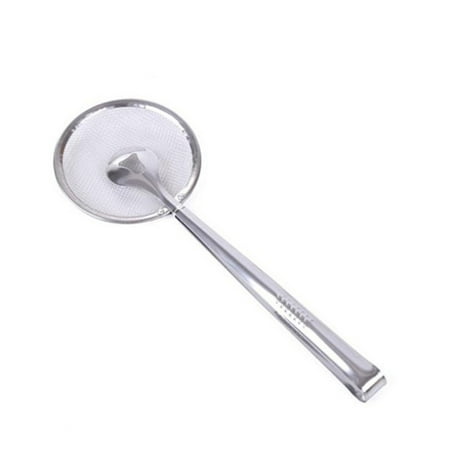

SUOAGIN Multi-functional Filter Spoon with Clip Food Oil-Frying BBQ Clamp Strainer Tongs
