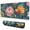 Pioneer Flower Floral-3, variant on Long Mouse Pads for Desk,Pioneer Flower Floral Print Pattern Desk Mats on Top Of Desks, Desk Mouse Pad Extra Large with 3mm Non-Slip Base and Stitched Edge for Gaming,Office,Work,Home 31.5"x11.8"