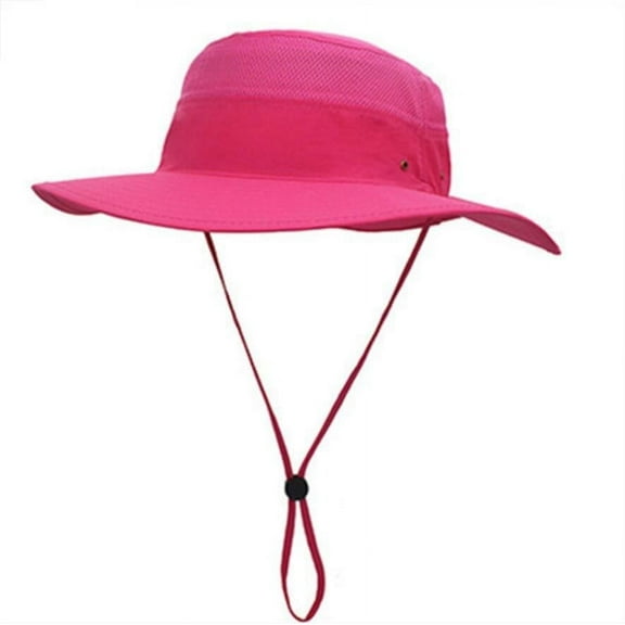 Kyusrd Summer Sun Hat Men's Fishing Hat Men's Sun Hat Anti- Fisherman Hat