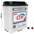 thumbnail image 2 of LTH MOTOBATERIA 12N14 3A, 2 of 5