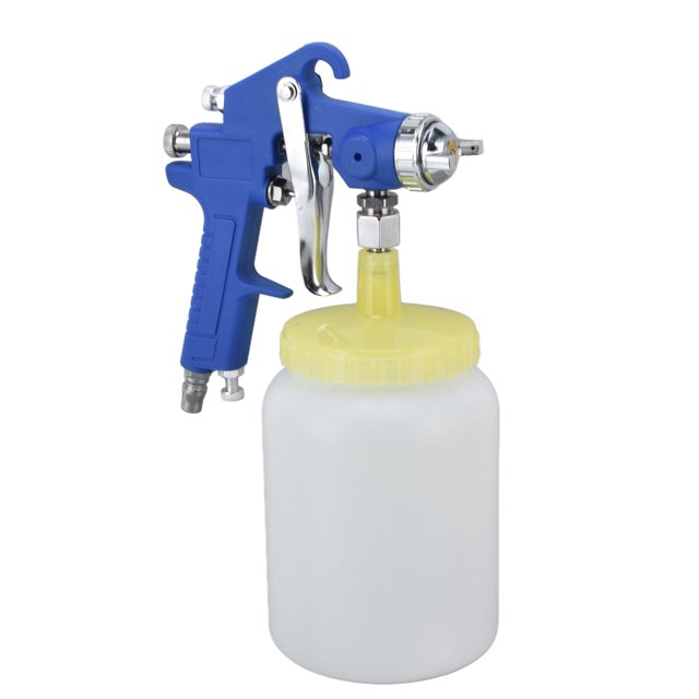 1000ml 3mm Siphon Pneumatic Air Sprayer Primer Painting Sprayer Painting Tool Blue