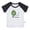 Short Black Raglan T-shirt #B, variant on iDzn A is For Artichoke Funny T shirt For Baby, Newborn Babies T-shirts, Infant Cute Tops, 0-24M Kids Graphic Tees Clothing (Long Gray Raglan T-shirt, 0-6 Months)