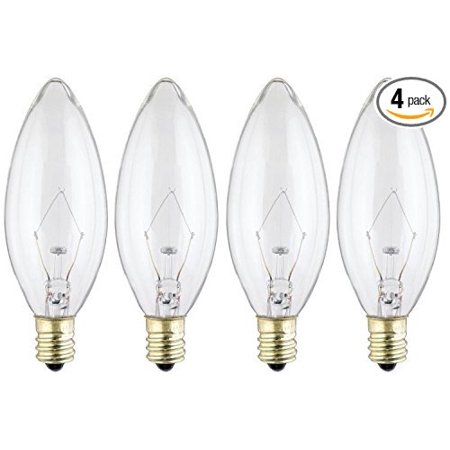 4023 40 Watt B 9 1 2 Decorative Ceiling Fan Bulb Candelabra