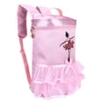 thumbnail image 3 of Mochila para niños, mochila de satén con lentejuelas para bailar ballet, mochila de baile, mochila de rendimiento llena de energía, 3 of 10