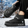 thumbnail image 3 of SKIUHS Snow Boots Winter Shoes Slip On Boots for men Waterproof Booties Comfortable Outdoor Anti Slip Shoes, 3 of 5