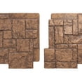 thumbnail image 6 of Ekena Millwork 49"W x 24.50"H x 1.25"D Castle Rock Stacked Stone, EverStone Faux Stone Siding Panel, Sedona, 6 of 11