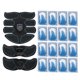thumbnail image 2 of Parche de fitness, entrenador de músculos abdominales EMS Parche de entrenamiento muscular Entrenador de músculos abdominales Diseño aerodinámico, 2 of 5