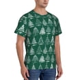 thumbnail image 5 of Rocae Christmas Trees for Men's Moisture-Wicking Crew Tee - T-Shirt for Sports, Outdoor Activities, and Casual Wear, 5 of 9