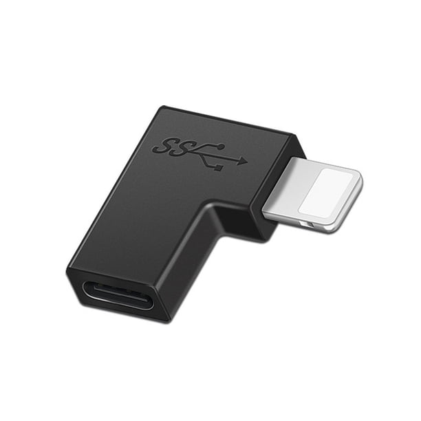 El adaptador hembra C a macho Lighting es adecuado para el adaptador macho Lighting Revolution tipo C que carga OTG